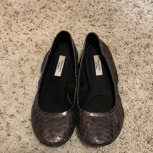 Simply Vera Vera Wang Metallic Textured Flats